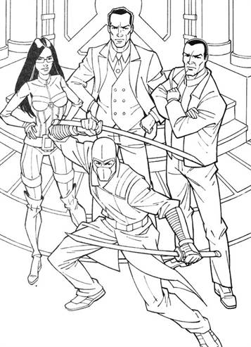 Kids-n-fun.com | 44 coloring pages of G.I. Joe